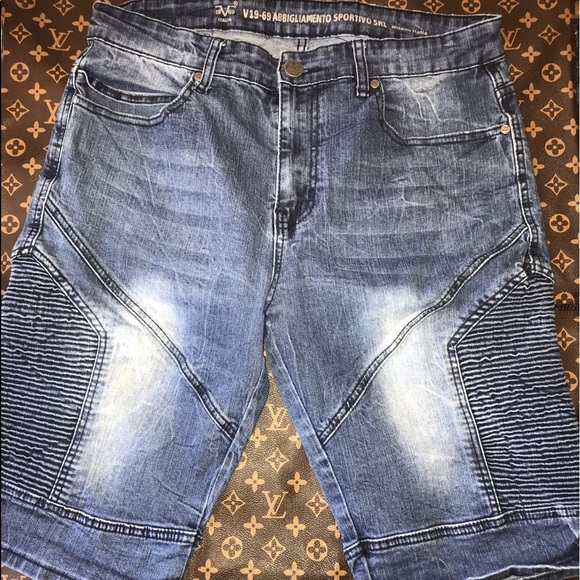 Milano Italia Jean shorts - Picture 1 of 3